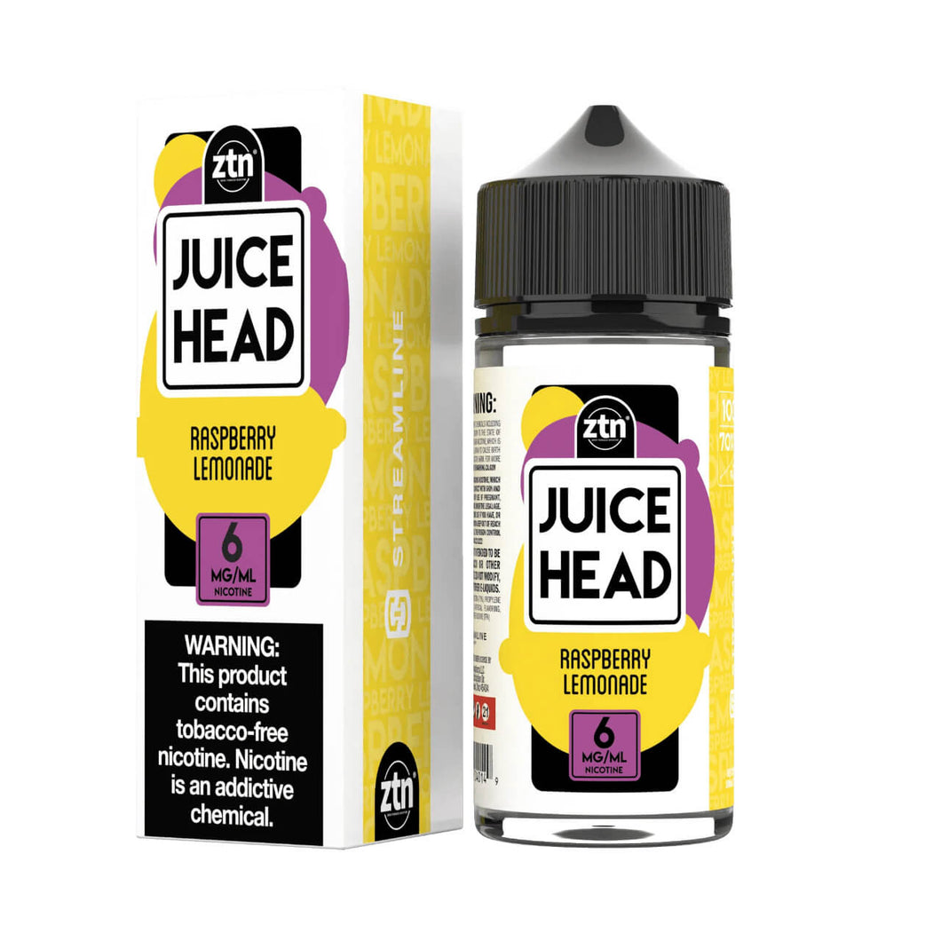 JuiceHead ZTN Raspberry Lemonade 100ml E-Juice - WORLDTRADERS USA LLC