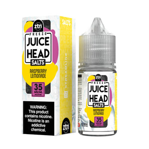 JuiceHead ZTN Raspberry Lemonade Freeze Salts 30ml E-Juice - WORLDTRADERS USA LLC