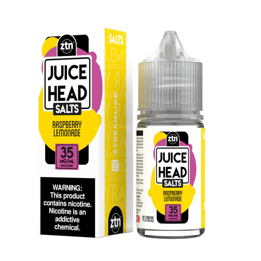 JuiceHead ZTN Raspberry Lemonade Salts 30ml E-Juice - WORLDTRADERS USA LLC