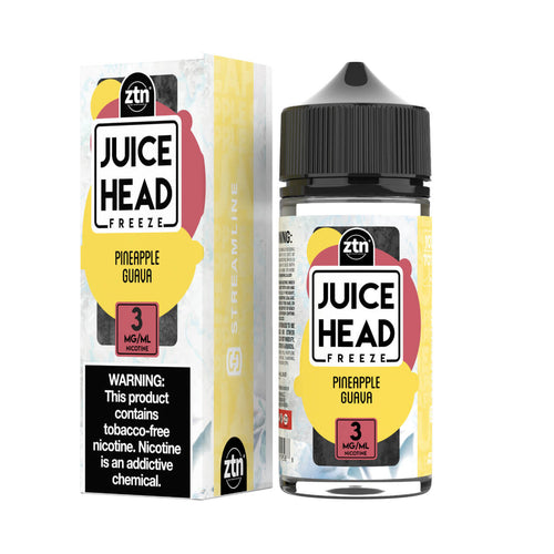 JuiceHead ZTN Pineapple Guava Freeze 100ml E-Juice - WORLDTRADERS USA LLC
