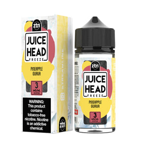 JuiceHead ZTN Pineapple Guava Freeze 100ml E-Juice - WORLDTRADERS USA LLC