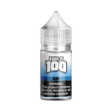 Load image into Gallery viewer, Keep it 100 Blue (Slushie) Salt 30ml  E-Juice - WORLDTRADERS USA