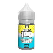 Load image into Gallery viewer, Keep it 100 Blue Slushie Lemonade Salt 30ml E-Juice - WORLDTRADERS USA