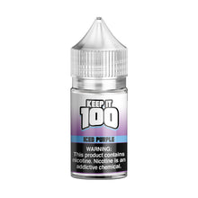 Cargar imagen en el visor de la galería, Keep it 100 Purple Iced Salt 30ml E-Juice - WORLDTRADERS USA