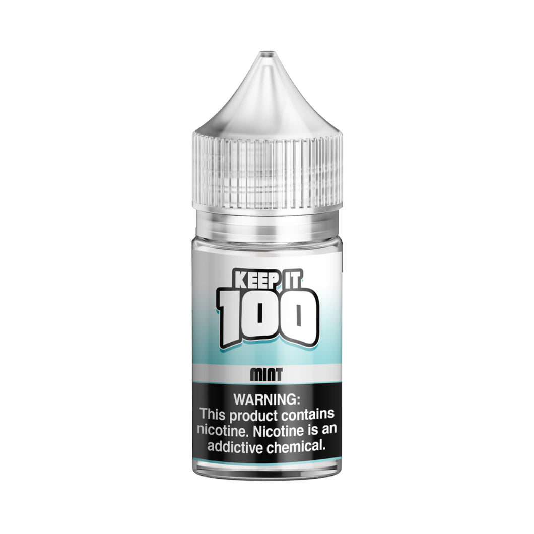 Keep it 100 Salt Mint 30ml E-Juice - WORLDTRADERS USA