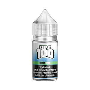 Keep it 100 Blue Iced Salt Synthetic Nicotine 30ml E-Juice - WORLDTRADERS USA LLC