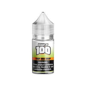 Keep it 100 Trop Dew Drop Salt Synthetic Nicotine 30ml E-Juice - WORLDTRADERS USA LLC