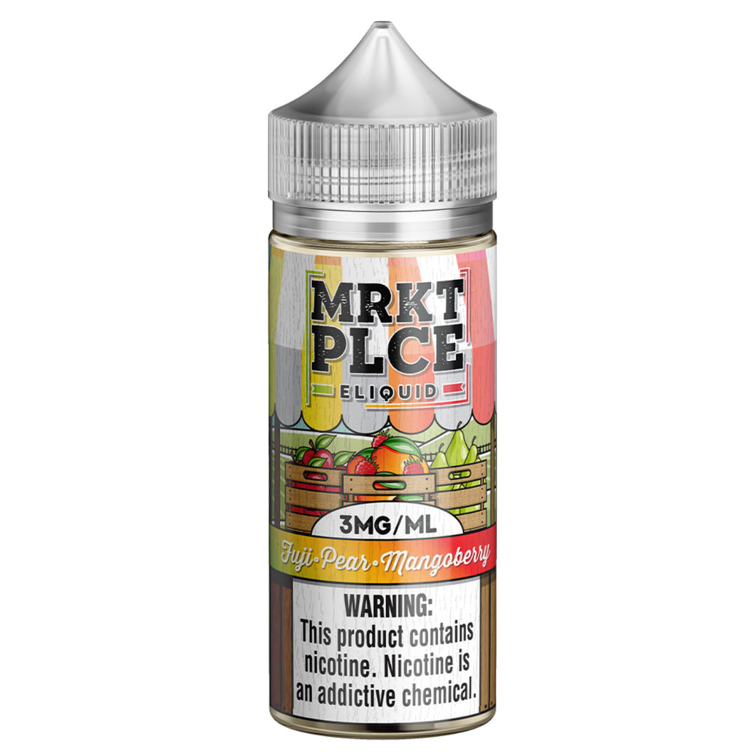 MRKTPLCE Fuji Pear Mangoberry 100ml E-Juice - WORLDTRADERS USA LLC