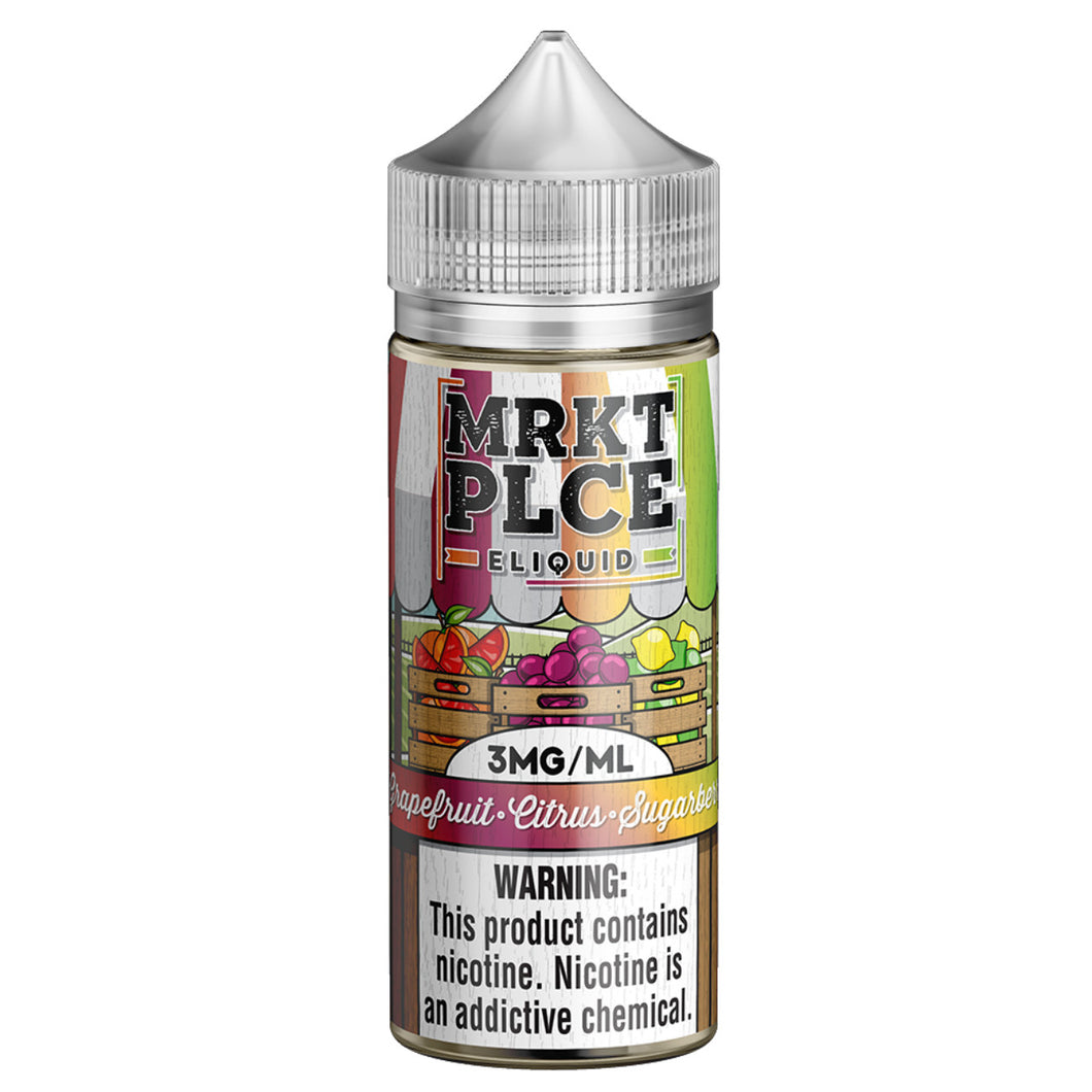 MRKTPLCE Grapefruit Citrus Sugarberry 100ml E-Juice - WORLDTRADERS USA LLC