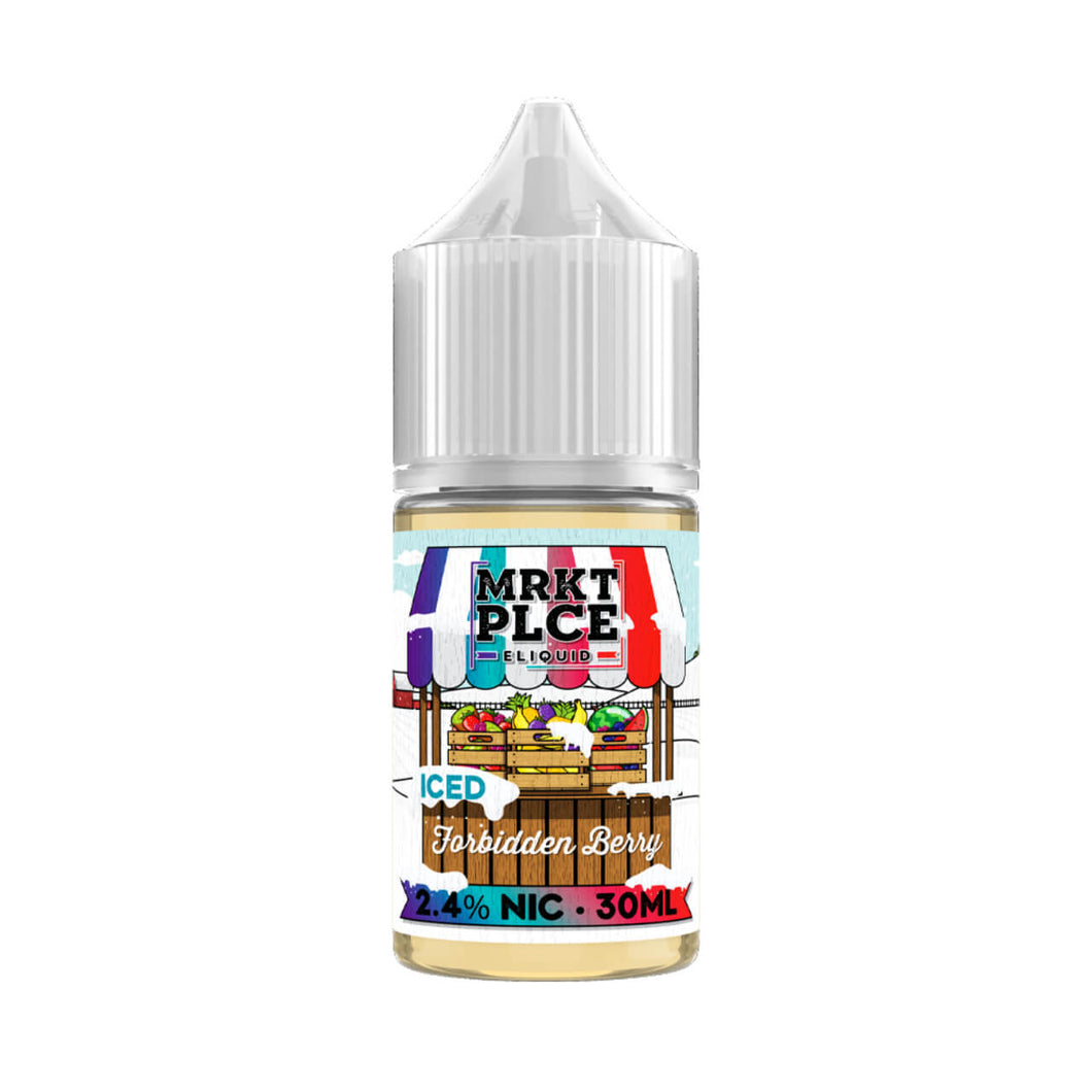 MRKTPLCE Iced Forbidden Berry Salt Nic 30ml E-Juice - WORLDTRADERS USA LLC