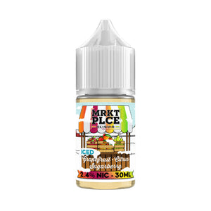 MRKTPLCE Iced Grapefruit Citrus Sugarberry Salt Nic 30ml E-Juice - WORLDTRADERS USA LLC