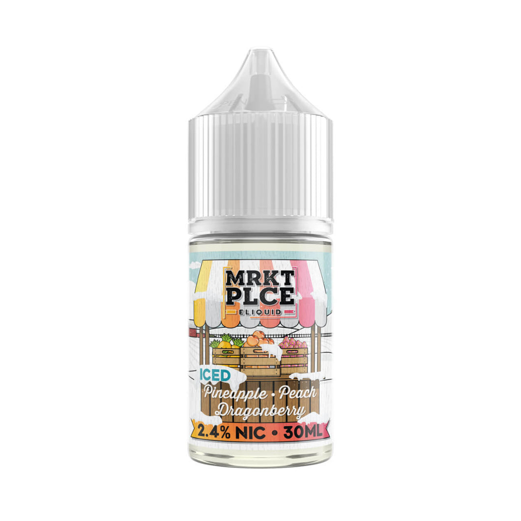MRKTPLCE Iced Pineapple Peach Dragonberry Salt Nic 30ml E-Juice - WORLDTRADERS USA LLC