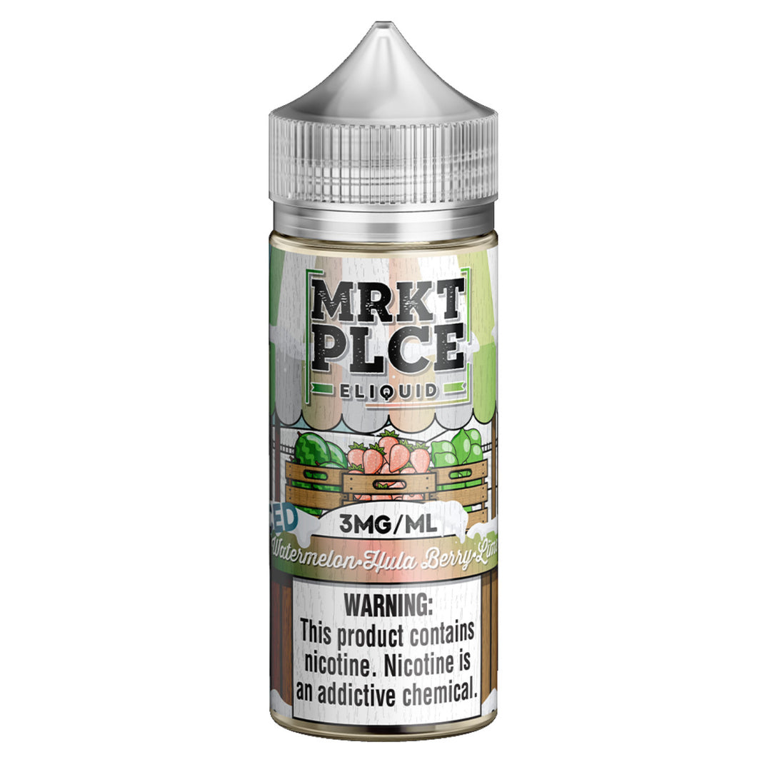 MRKTPLCE Watermelon Hulaberry Lime 100ml E-Juice - WORLDTRADERS USA LLC