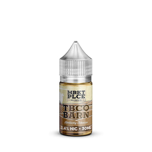 MRKTPLCE TBCO Barn Kentucky Tobacco Salt Nic 30ml E-Juice - WORLDTRADERS USA LLC