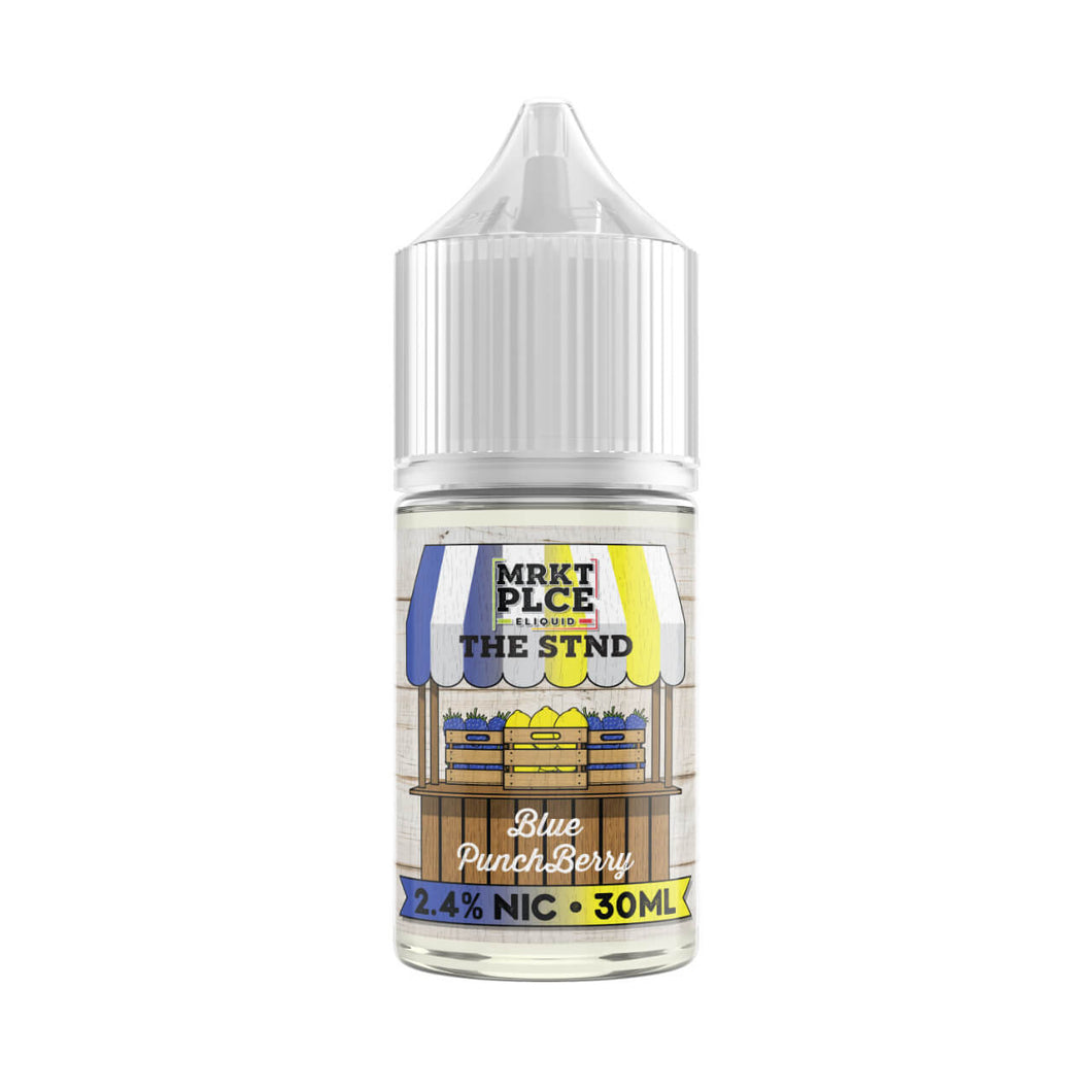 MRKTPLCE The Stnd Blue Punchberry Salt Nic 30ml E-Juice - WORLDTRADERS USA LLC
