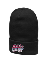 Cargar imagen en el visor de la galería, Never Give Up Graffiti Beanie