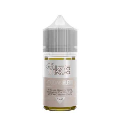 Naked 100 Salt Cuban Blend 30ml E-Juice - WORLDTRADERS USA LLC