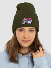 Cargar imagen en el visor de la galería, Never Give Up Graffiti Beanie