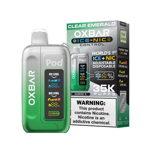 OXBAR x Pod Juice ICE-NIC Control 35K Puff Disposable - WORLDTRADERS USA