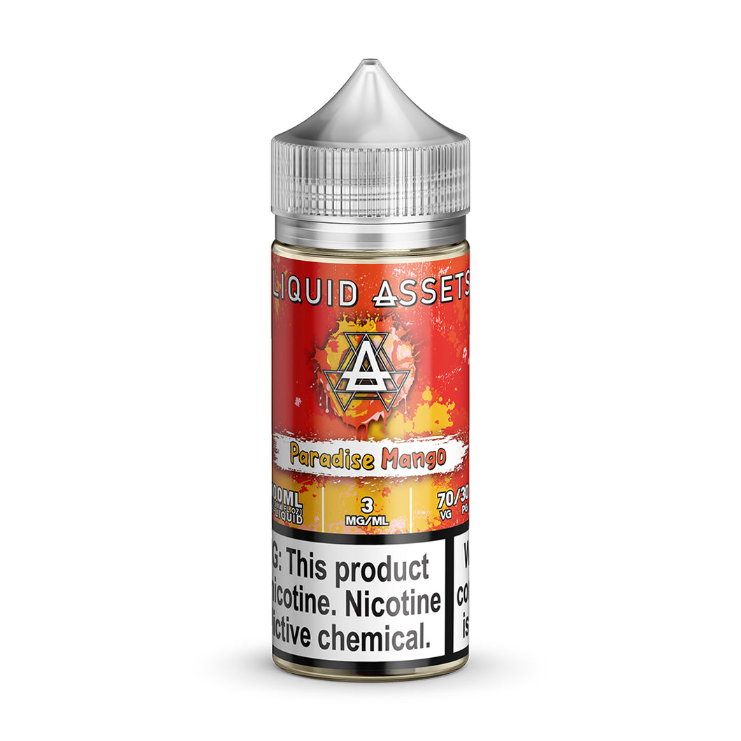 Liquid Assets Paradise Mango 100ml E-Juice - COMING SOON