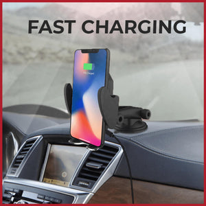 Pivoi Car Mobile Holder With Wireless Charging - WORLDTRADERS USA LLC (Vapeology)
