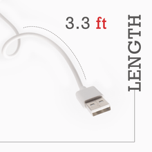 Cargar imagen en el visor de la galería, Pivoi MFI Certified USB to Lightning Cable 1M (White)- 3PK - WORLDTRADERS USA LLC (Vapeology)