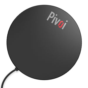 Pivoi QI Fast Wireless Charger Pad (Black) - WORLDTRADERS USA LLC (Vapeology)