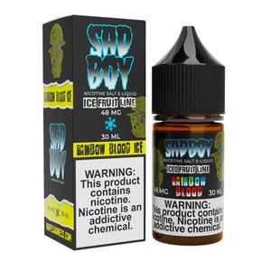 SadBoy Iced FruitLine Rainbow Blood Ice Synthetic Nicotine 30ml Salt E-Juice - WORLDTRADERS USA LLC