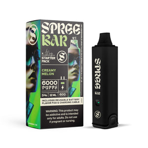 Spree Bar 6000 Puff Disposable Starter Kit