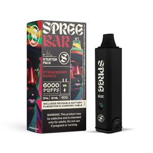 Spree Bar 6000 Puff Disposable Starter Kit