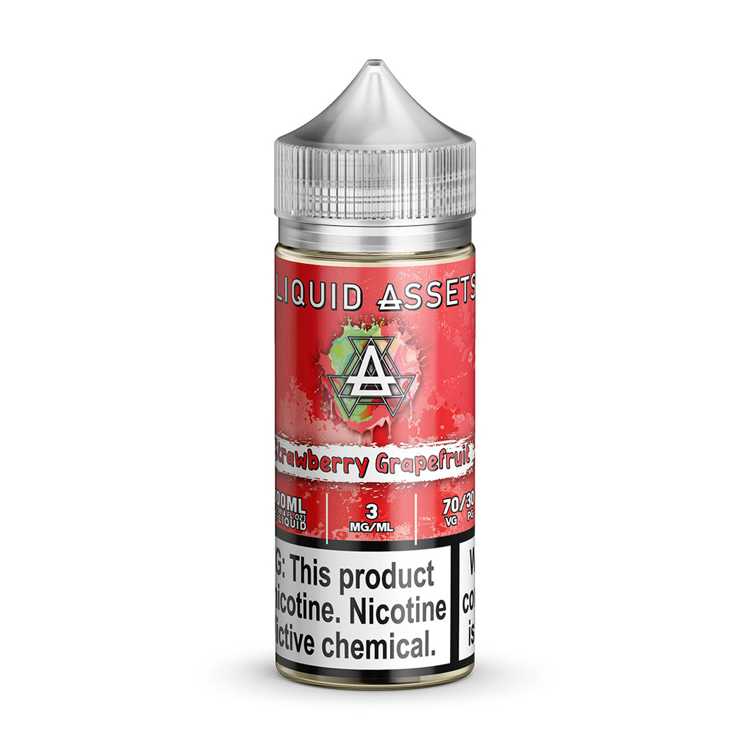 Liquid Assets Strawberry Grapefruit 100ml E-Juice - COMING SOON