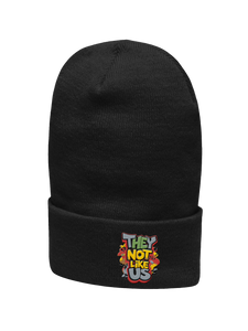 THEY NOT LIKE US Graffiti Beanie
