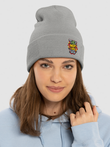 THEY NOT LIKE US Graffiti Beanie