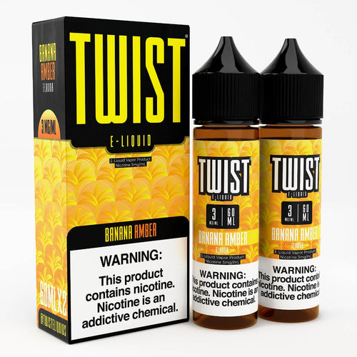 Twist E-Liquids Banana Amber 120ml E-Juice