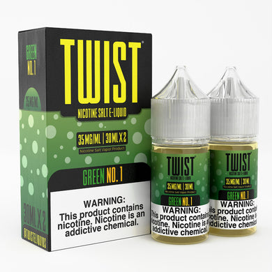 Twist E-Liquids Green No.1 60ml Salt E-Juice