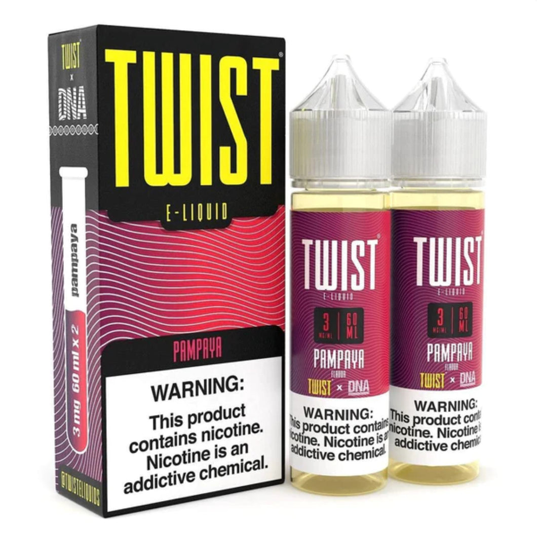 Twist E-Liquids Pampaya 120ml E-Juice