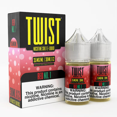 Twist E-Liquids Red No.1 60ml Salt E-Juice