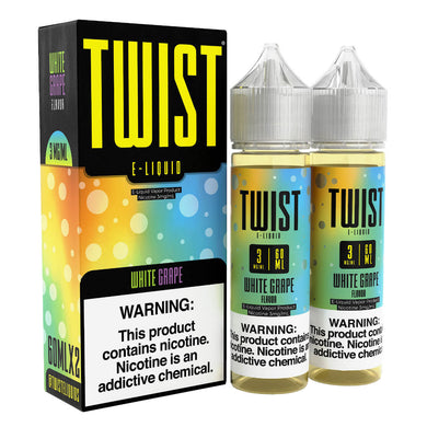 Twist E-Liquids White Grape 120ml E-Juice