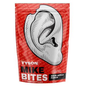 Tyson 2.0 Mike Bites Sour Apple Punch Delta-8 Gummies – 500MG - DISTRODEALS
