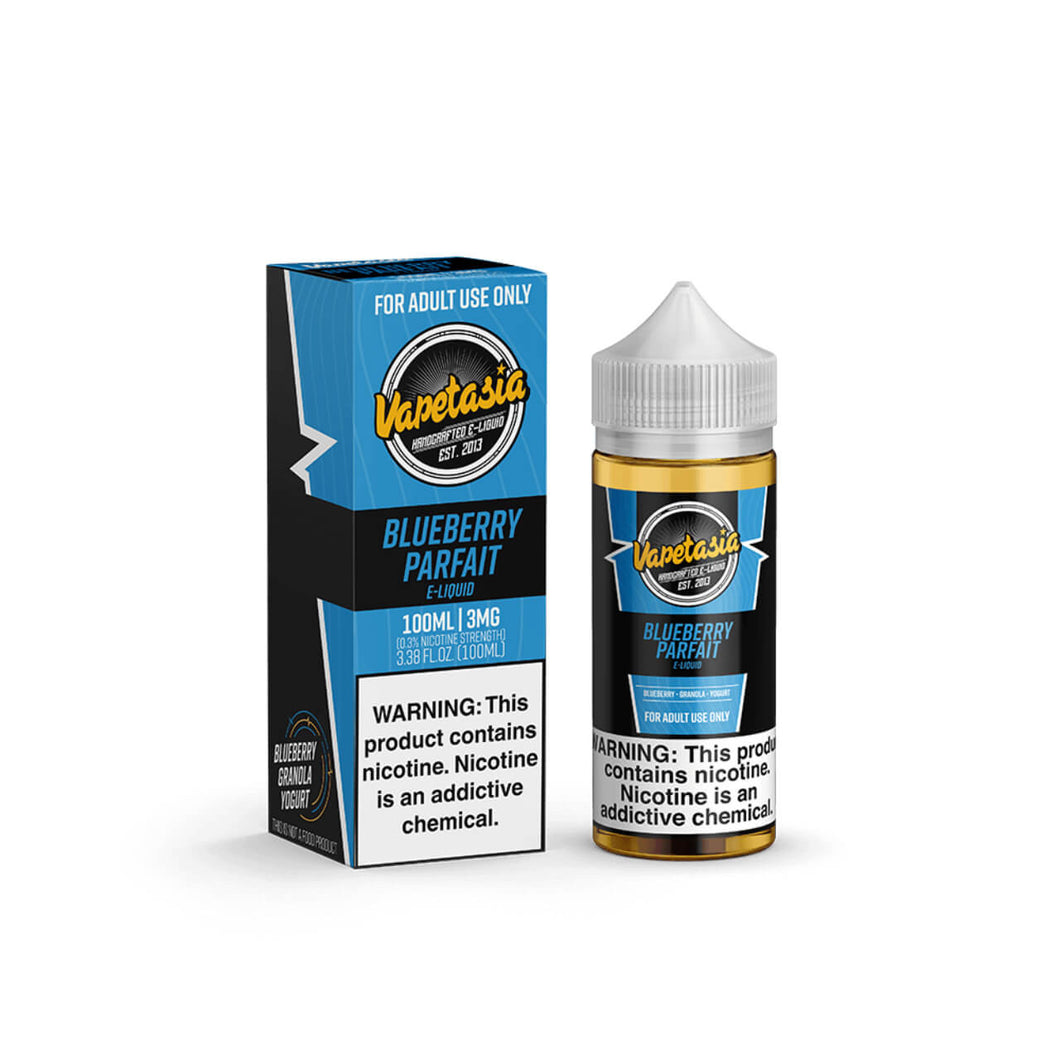 Vapetasia Blueberry Parfait 100ml E-Juice - WORLDTRADERS USA LLC