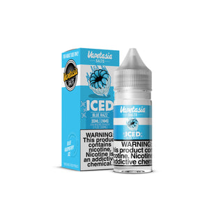 Vapetasia Salts Killer Fruits Iced Blue Razz 30ml Synthetic Nicotine E-Juice - WORLDTRADERS USA LLC