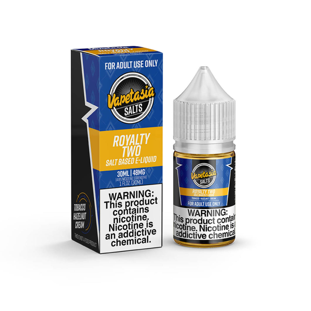 Vapetasia Salts Royalty II 30ml E-Juice - WORLDTRADERS USA LLC