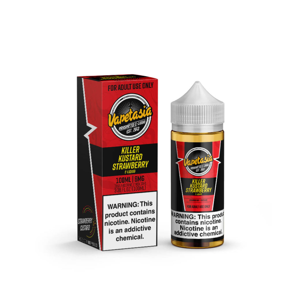 Vapetasia Strawberry Killer Kustard 100ml E-Juice - WORLDTRADERS USA LLC