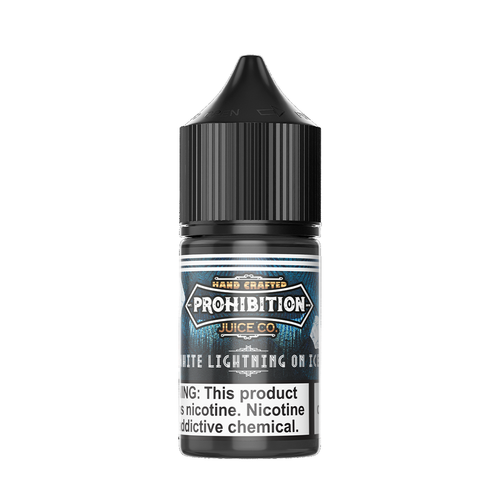 Prohibition Juice Co White Lightning On Ice 30ml Salt Nic E-Juice