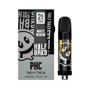 Half Bakd White Widow - 2G PHC Cartridge (Hybrid) - DISTRODEALS