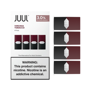 JUUL Pods Virginia Tobacco 3.0% (4pack)
