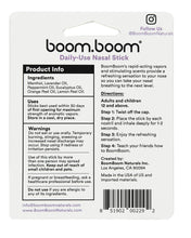 Cargar imagen en el visor de la galería, BoomBoom Aromatherapy Lavender Nasal Stick 3 pack Enhances Breathing Focus