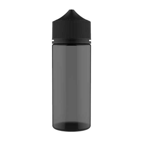 Chubby Gorilla - 120ML Unicorn Bottle - Translucent Black Bottle / Black Cap - V3 - DISTRODEALS.COM