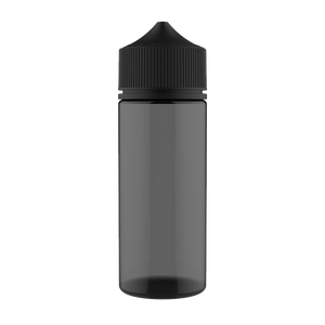 Chubby Gorilla - 120ML Unicorn Bottle - Translucent Black Bottle / Black Cap - V3 - DISTRODEALS.COM