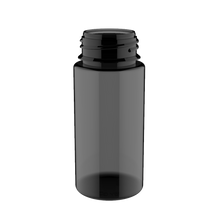 Load image into Gallery viewer, Chubby Gorilla - 100ML Unicorn Bottle - Transparent Black Bottle / Black Cap - V3 - Copackr.com